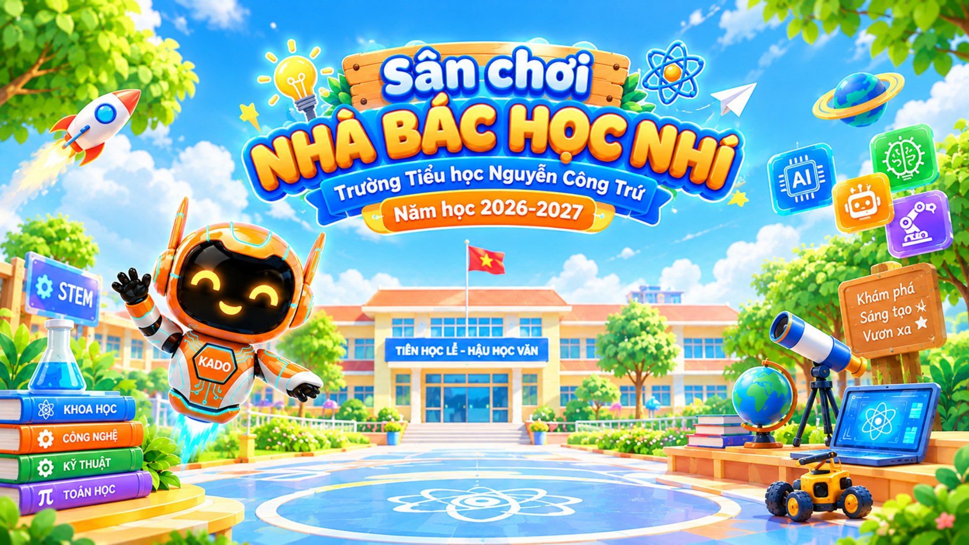 🔬🧠 SÔI NỔI CUỘC THI “NHÀ BÁC HỌC NHÍ” 2026 🚀✨